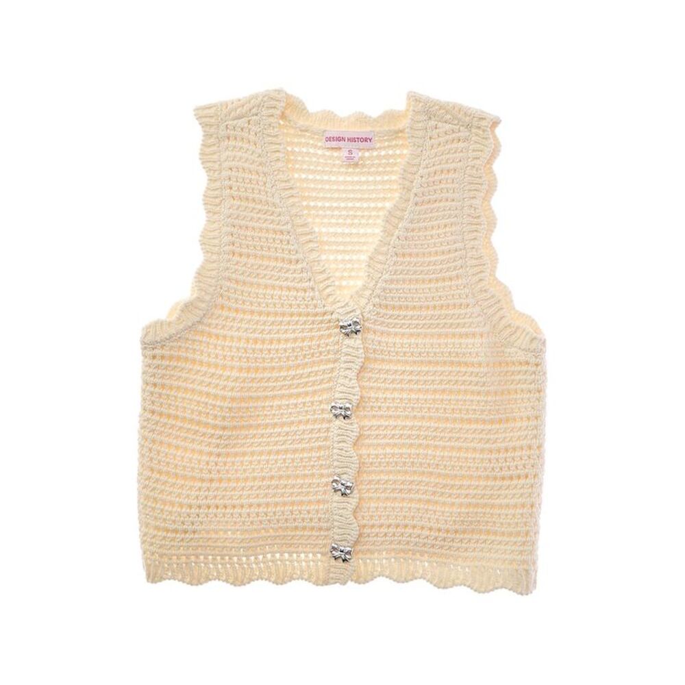 Design History Girls  Girls Tank, White